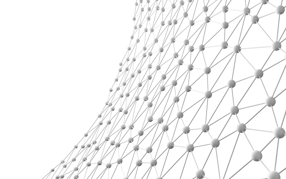 Rappresentazione astratta minimale di una rete blockchain distribuita